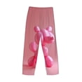 thumbnail image 3 of Lsque Pink Balloon Puppy Art Print Men's Pajama Pants, Lounge Pant - Comfortable Home Wear,Elastic Waistband, Stylish Design-Medium, 3 of 9
