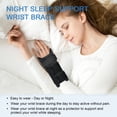 thumbnail image 7 of Wrist Brace with Removable Metal Wrist Splint for Carpal Tunnel Night Support,Right & Left Hand,M/L, 7 of 7