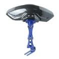 thumbnail image 2 of jinwen Alloy Universal Motorcycle Rear Wheel  degree Rotation Extender Mudguard Blue, 2 of 9