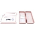 thumbnail image 6 of Miumaeov Stand Coat Hanger with Hook and Wheel Portable Clothing Hanging Garment Rack for Home Pink, 6 of 13