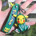 thumbnail image 1 of LLavero de Pokémon de Anime, colgante de muñeco de Pikachu de dibujos animados, llavero de coche, decoración de mochila, adornos, regalos de joyería para amigos xuanjing  unisex, 1 of 2
