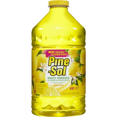 Pine Sol All Purpose Cleaner Lemon Fresh 100 Oz Bottle