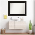 thumbnail image 6 of Amanti Art Custom Wall and Bathroom Mirror (36.75 x 45.75 in.), Mezzanine Espresso Frame, 6 of 7