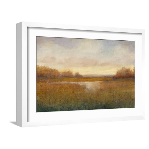 Art.com Golden Hour II Art Print by Tim O'toole, White Frame Wall Art, 23" x 17"