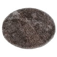 thumbnail image 5 of Rugsotic Carpets Hand Tufted Shag Polyester Eco-Friendly Area Rugs - 10'x10', Round, Beige Brown, Plain Solid Design, High Pile Handmade Anti Skid Rugs for Living Room, Bed Room K00105, 5 of 7