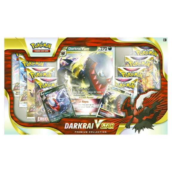 Pokemon Cards: Darkrai VSTAR Premium Collection Box TCG