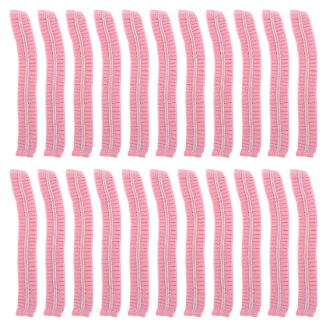Shisuyan 100Pcs Non-woven Disposable Hats Dustproof Factory Hats Multifunctional Caps
