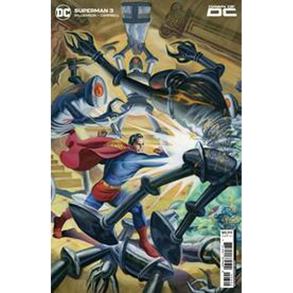Superman #3 Cvr F Steve Rude Superman Card Stock Var DC Comics Comic Book