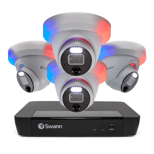4 camera nvr security system