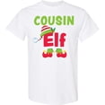 thumbnail image 3 of Inktastic Christmas Cousin Elf T-Shirt, 3 of 5