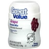 Great Value Grape Drink Mix, 19 Oz.