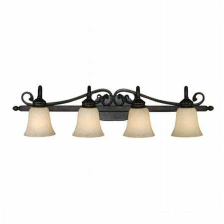 

Belle Meade Rubbed Bronze 4 Light Vanity