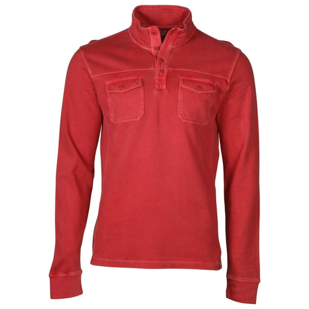 Download Lucky Brand - Lucky Brand Jeans Men's Button Mock Neck Shirt - Walmart.com - Walmart.com