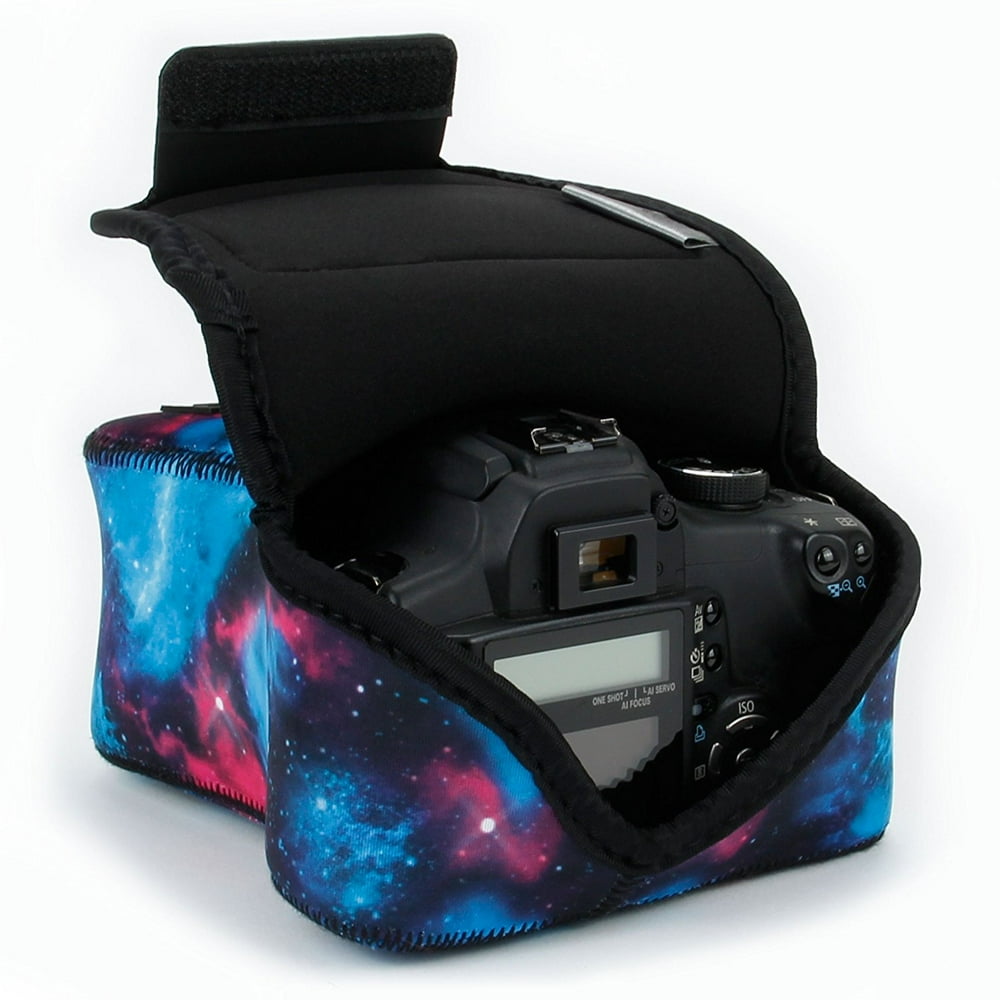 USA GEAR DSLR Camera Case/SLR Camera Sleeve (Galaxy) with Neoprene