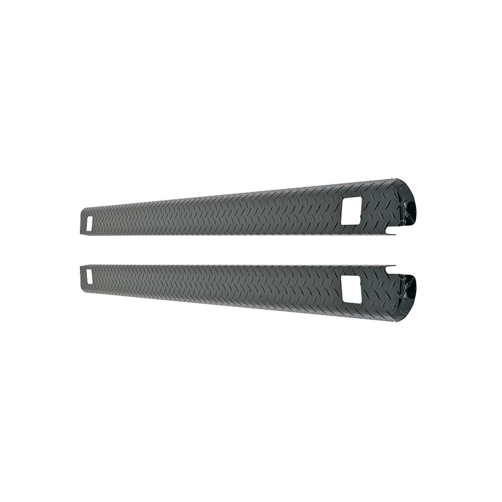 Dee Zee Truck Bed Rail Cap Black Aluminum Diamond Tread DZ31963B
