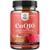 Nature's Craft CoQ10 Coenzyme Q10 200mg per serving Supplement to Support Heart Health and Energy - Natural Herbal Antioxidant for Anti-Aging Benefits and Skin Care 60ct