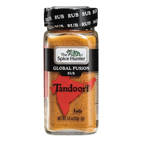 The Spice Hunter Tandoori Global Fusion Rub, 1.9 oz. (Best Tandoori Spice Mix)