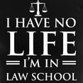 thumbnail image 3 of CafePress - No Life In Law School Pajamas - Women's Dark Pajamas, 3 of 4