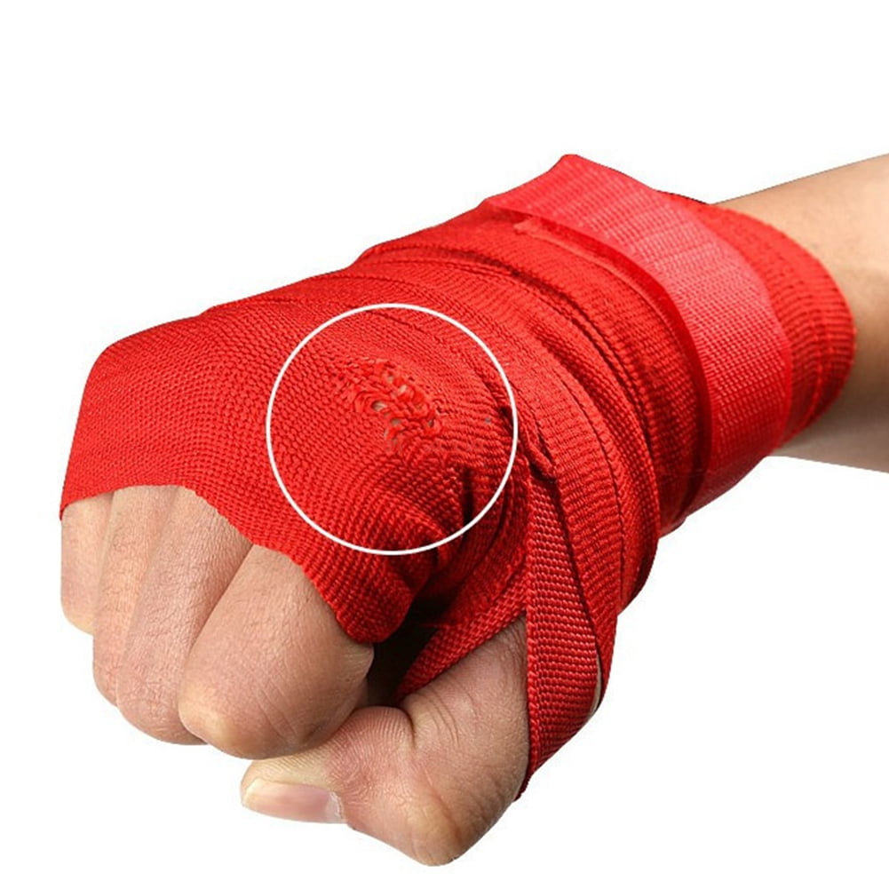 Sports Straps Cotton Kick Boxing Bandage Sanda Taekwondo Hand Wrist Wraps S E9K5