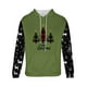 thumbnail image 5 of Sudadera con capucha para hombre, estilo casual, con cuello redondo, estampado, manga larga, blusa de poliéster, 5 of 5