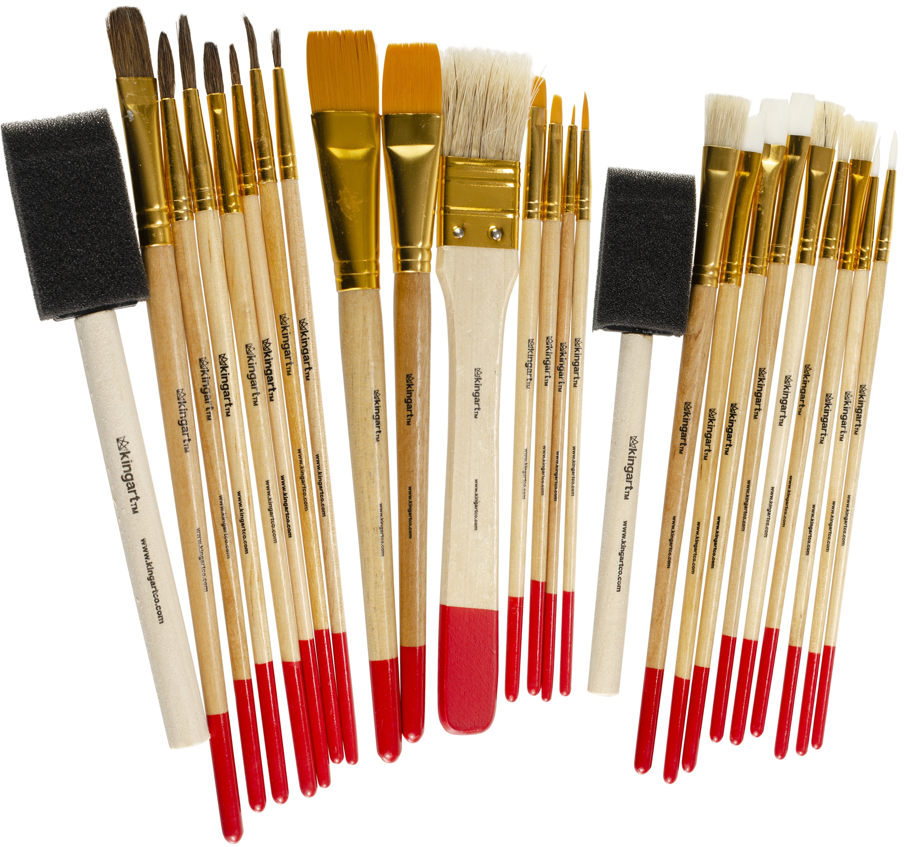 Paint Brush Value Pack 25/PkgMixed Media