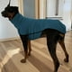 thumbnail image 3 of Perro cálido cuello alto vinculante ropa de dos piezas ropa sólida para mascotas, 3 of 6