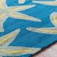 thumbnail image 7 of Mark&Day Outdoor Area Rugs, 2x8 Halluin Coastal Indoor/Outdoor Bright Blue Runner Area Rug (2'6" x 8'), 7 of 7