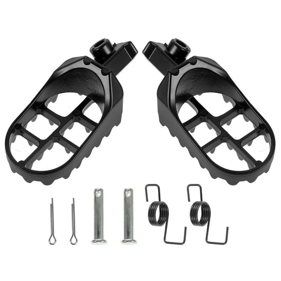MLINS 1 Pair Motorcycle Floorboard Dirt Bike Foot Peg Replacement Footpeg Pedal