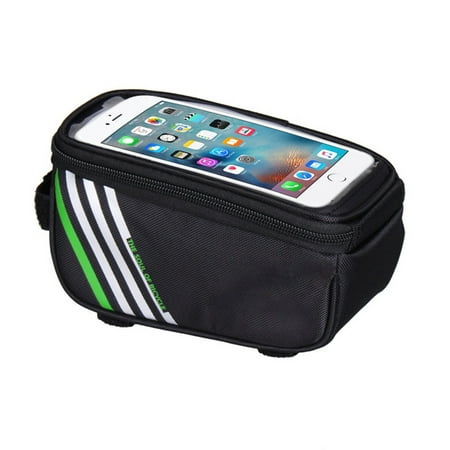 AkoaDa Bicycle Mobile Phone Pouch 5.7 Inch Touch Screen Top Frame Tube Storage Bag Cycling Road Bike Bycicle