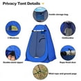 Clipop Portable Pop up Privacy Tent, Shower Tent for Camping with