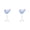 Blue 2pcs, variant on Bird Bam Glasses Set of 5 â 5oz Bird Shaped Glass, Unique Glass for Champagne, Mixed Drinks, Party Wedding Decor