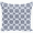 Blue, variant on Simply Daisy 16" x 16" Link Lock Geometric Print Pillow