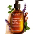 thumbnail image 1 of Aceite de masaje Gya Labs de lavanda y menta, 200 ml, 100% natural, 1 of 7