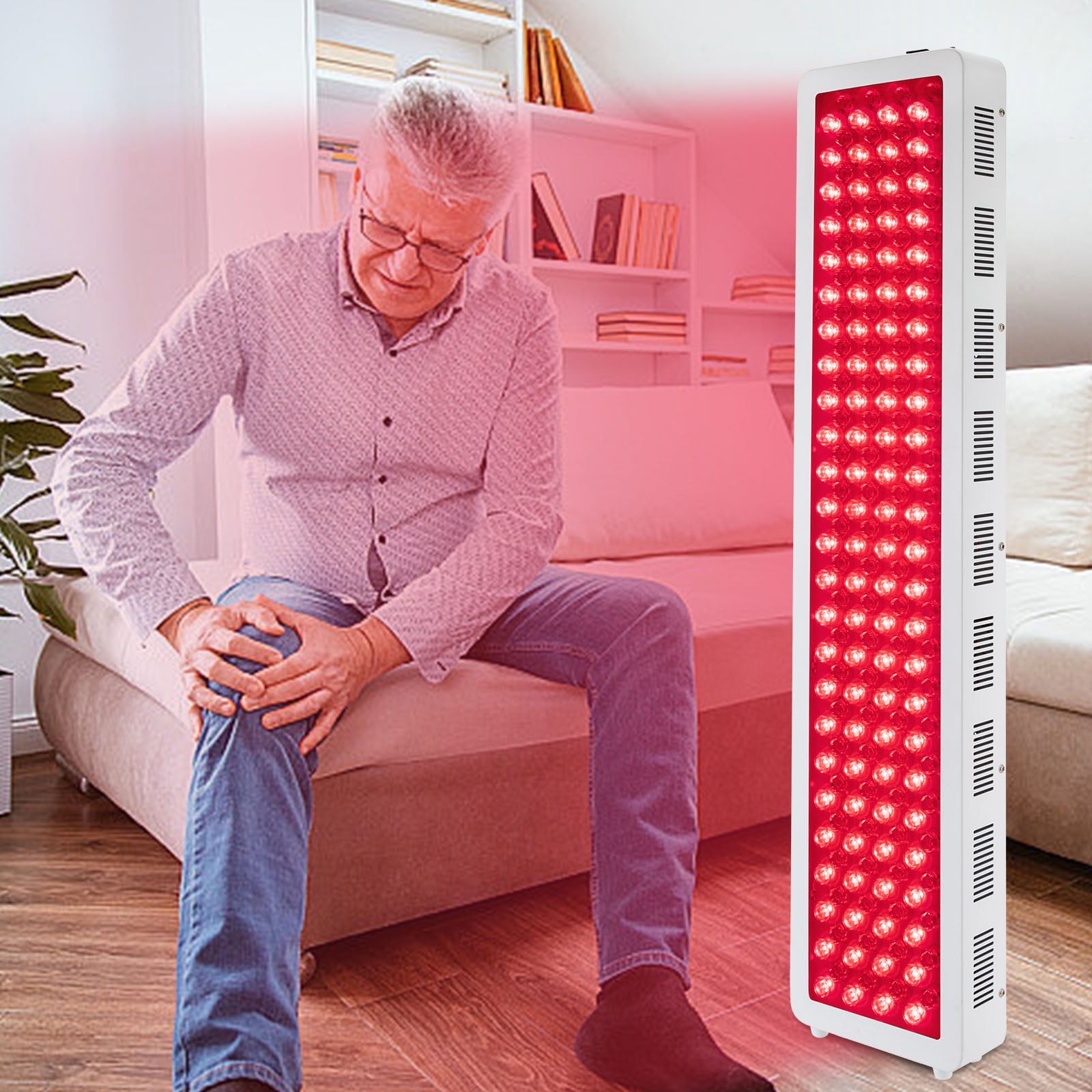 Red Near Infrared Therapy Light Panel Red Light Physiotherapy Lamp LED 1000W