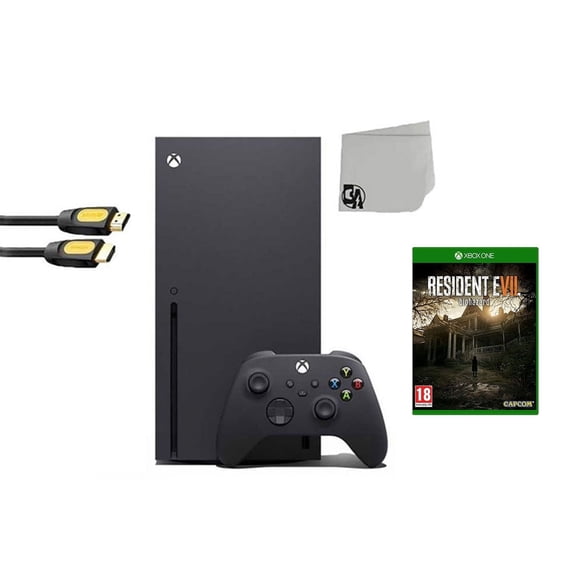 Xbox Series X Video Game Console, 16GB, Black with Resident Evil 7