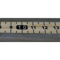 thumbnail image 6 of Meter Stick - Double-Sided Hardwood Metric Meter Stick with Horizontal Reading and Protective Metal Ends - Eisco Labs PH0064E, 6 of 6