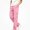 Pink, variant on DJDLJWCJ Boys Straight Leg Pants Fleece Lined Elastic Waist Casual Pants Side Pocket Winter Warm Trousers Gray Size 5T