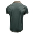 thumbnail image 5 of Zylanna Men's Polo Shirts, Casual Moisture Wicking Quick-Dry Short Sleeve Performance Tops for Golf Green, 5 of 6