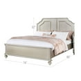 thumbnail image 5 of Benjara Opp Platform California King Bed with Panel Headboard- Champagne Silver, 5 of 5