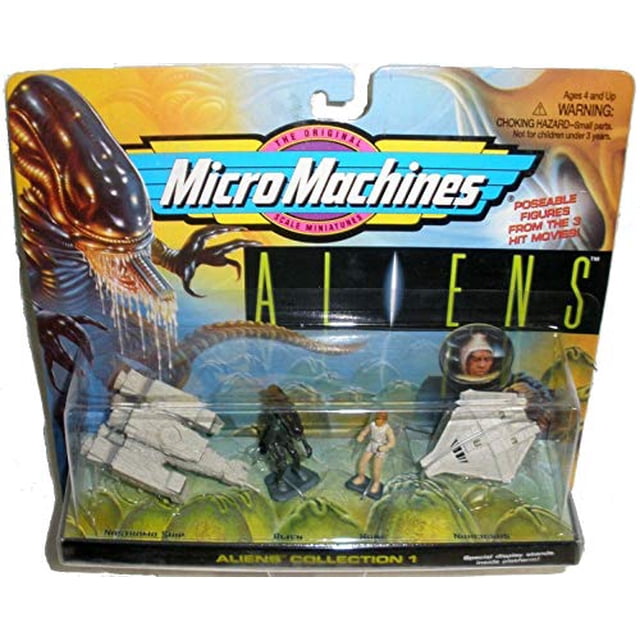 The Original Scale Miniatures Aliens Micro Machines Alien Collection # 1 The Original Scale Miniatures 797619773646