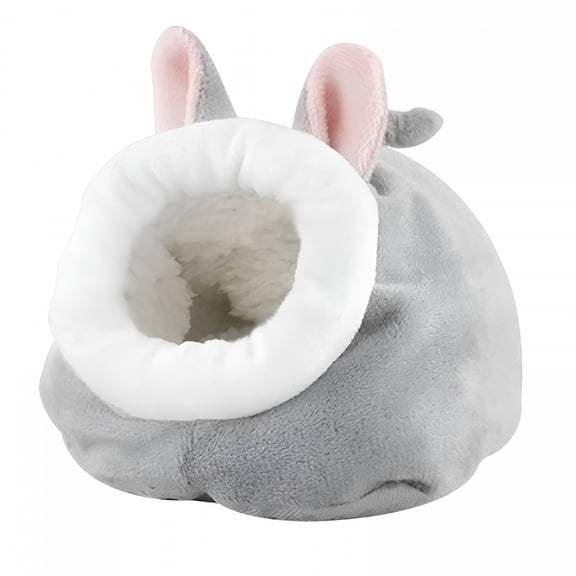 ACDANC Rabbit Guinea Pig Hamster House Bed Cute Soft Small Animal Pet Winter Warm Squirrel Hedgehog Chinchilla House Cage Nest Hamster Accessories