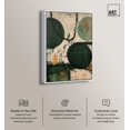 thumbnail image 2 of Greenlight Breeze II Canvas Green Abstract Art by Art Remedy, White Frame, 20" x 30", 2 of 7