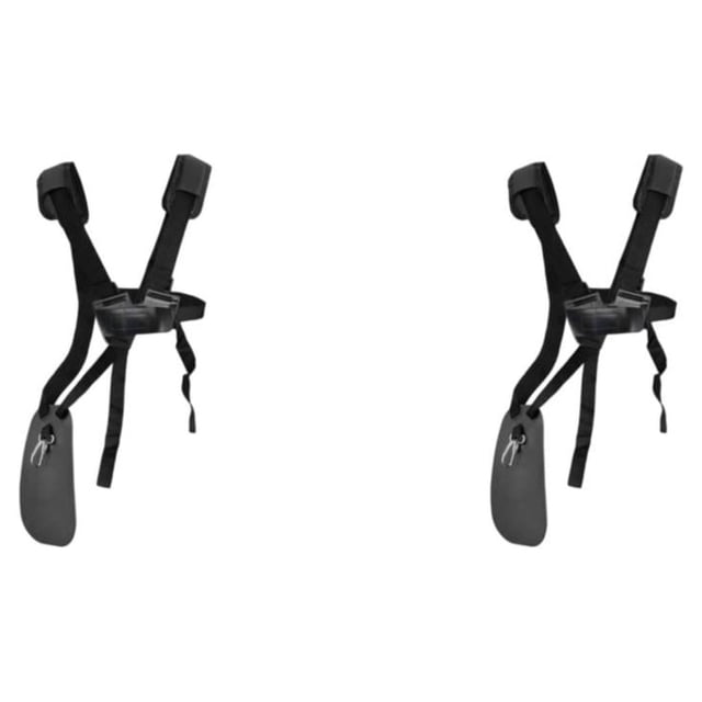 Riwesomey Doble correa para el hombro Componente universal para cortacésped Arnés para cortacésped acolchado de nailon ajustable Componentes Type1 NO1