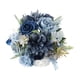 thumbnail image 3 of Ramo de novia, flores artificiales, accesorios para fotos, centros de mesa, adornos, ramo para lanzar Azul, 3 of 9