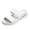 White, variant on Shrysg Women's Platform Sandals Casual Comfy Slippers Non-Slip Breathable PU Slip On Beach Shoes for Daily Wear Khaki