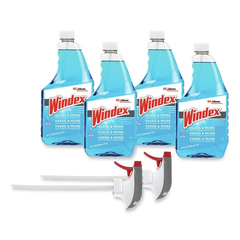 Original Glass Cleaner, Fresh Scent, 32 oz Spray Bottle, 4/Carton Original Glass Cleaner, Fresh Scent, 32 oz Spray Bottle, 4/Carton