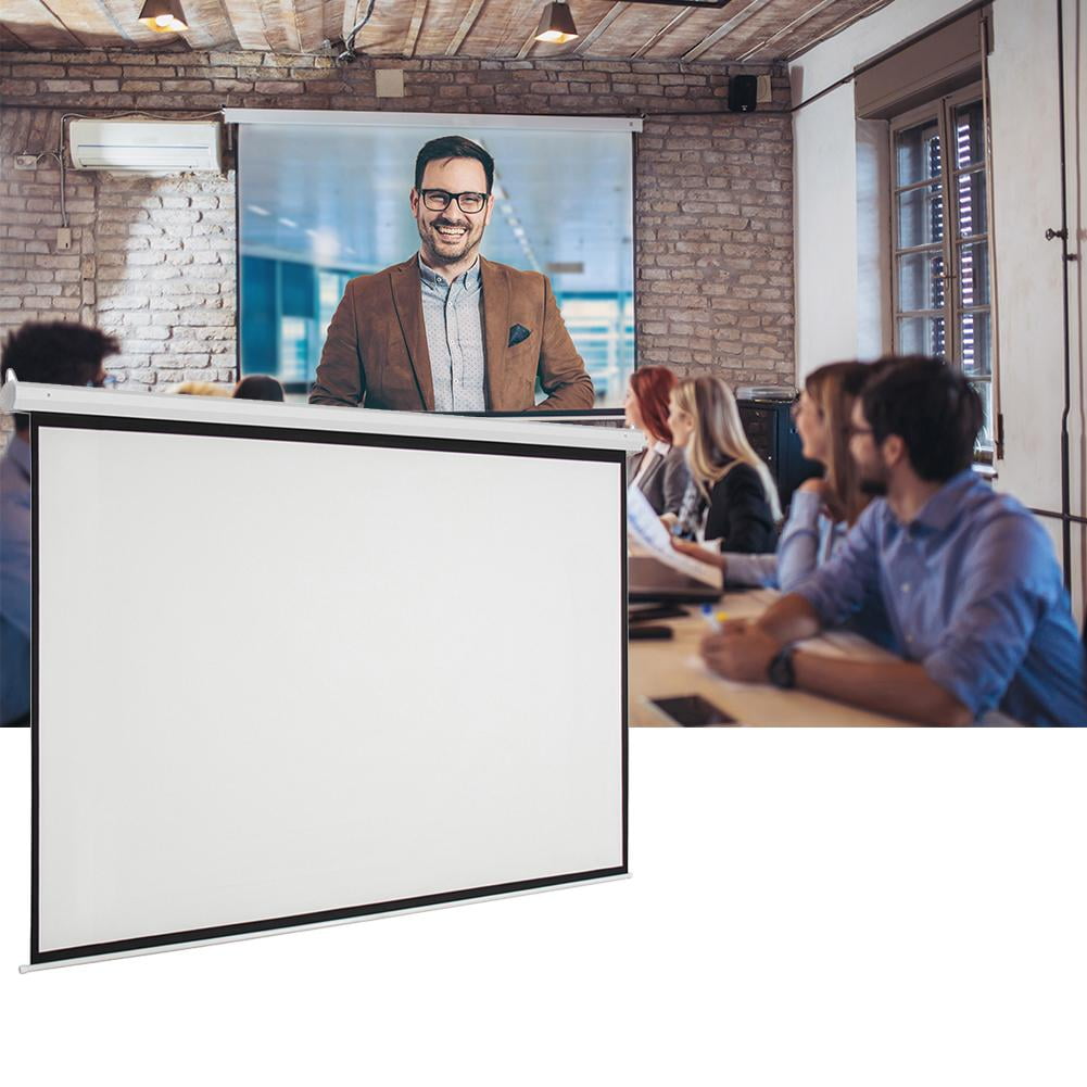 Yucurem 100" 43 80" x 60" Viewing Area Motorized Projector Screen