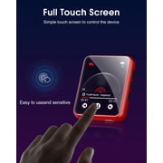 MP3 Player 32GB Touch Screen JOLIKE M5 Mini Portable MP3 Player with Bluetooth and FM Radio