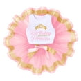 thumbnail image 3 of IBTOM CASTLE Toddler Baby Girls Princess Birthday Outfits Sleeveless Printed Vest Tops+Tulle Tutu Dress+Flower Crown Party Clothes 4-5 Years Pink, 3 of 8