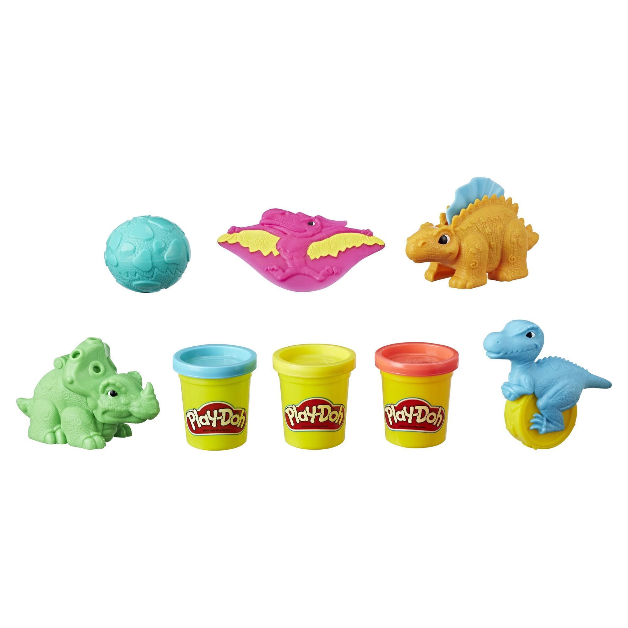 Play doh sales dino tools